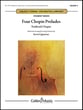 Four Chopin Preludes Orchestra sheet music cover